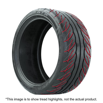 225/40-R14 GTW® Fusion GTR Steel Belted Street Tire