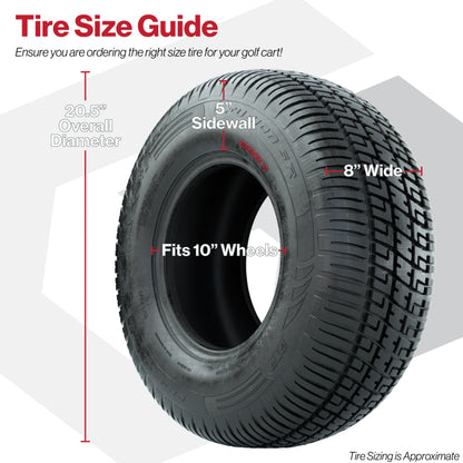 205/65-R10 GTW® Fusion S/R Steel Belted Street Tires