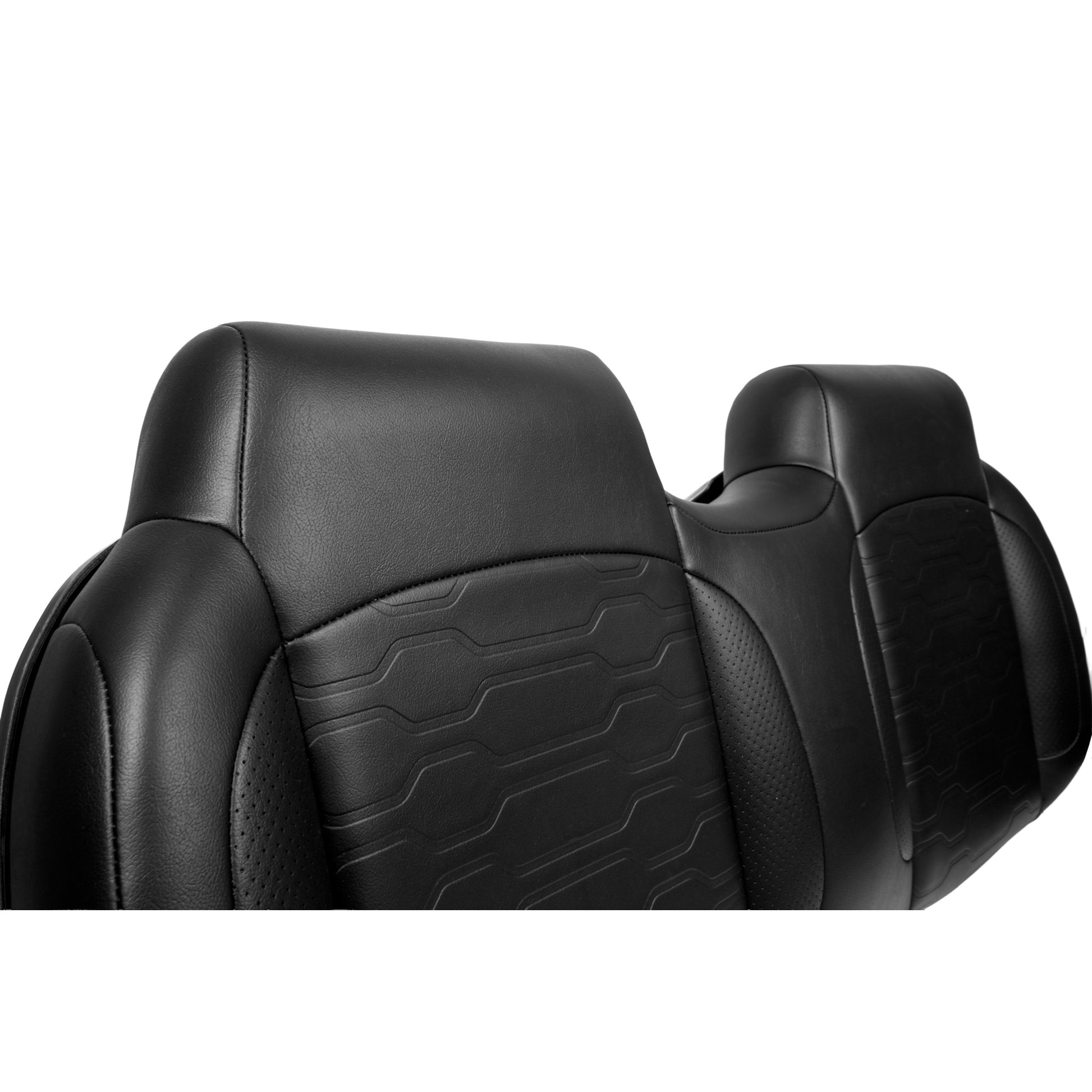 MadJax® EZGO TXT/RXV/L4/S4 Black Aspen Front Seat Cushions