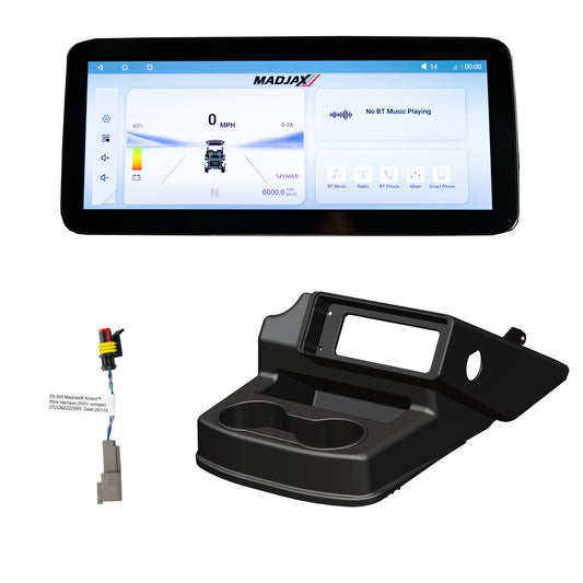 MadJax® Kinect™ Display Screen Kit for A/C motor EZGO RXV EL