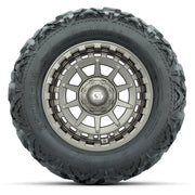 GTW Barricade Bronze 14 in Wheels with 25x10-14 Barrage Mud  - front view