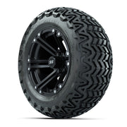 Set of (4) 14 in GTW Specter Wheels with 23x10-14 GTW Predat - 3/4 view