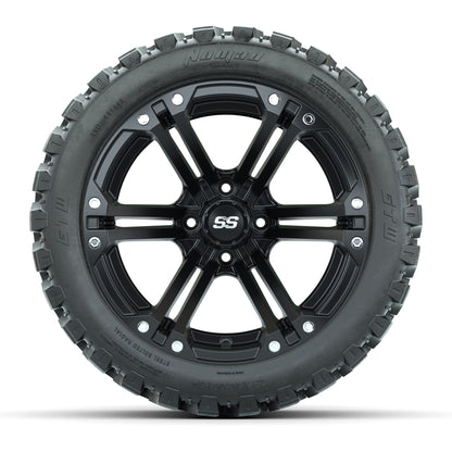 Set of (4) 14 in GTW Specter Wheels with 23x10-14 GTW Nomad  - front view