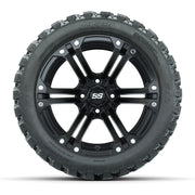 Set of (4) 14 in GTW Specter Wheels with 23x10-14 GTW Nomad  - front view