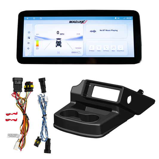 MadJax® Kinect™ Display Screen Kit for A/C motor EZGO RXV wi