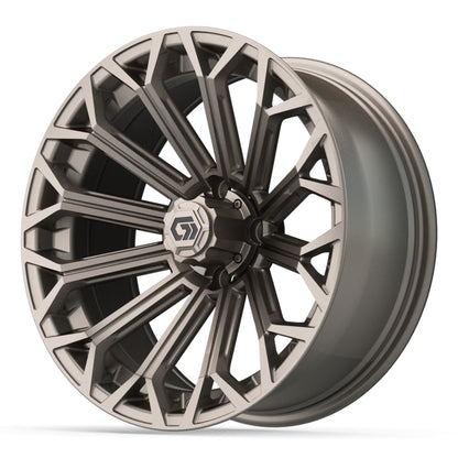 Phantom 16 inch GTW golf cart wheel - Matte Bronze