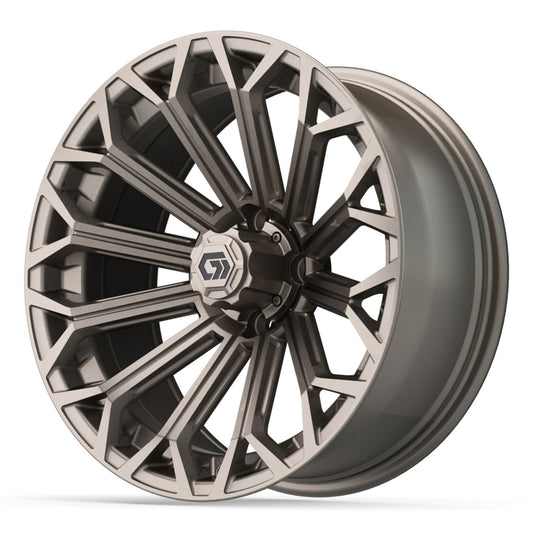 Phantom 16 inch GTW golf cart wheel - Matte Bronze