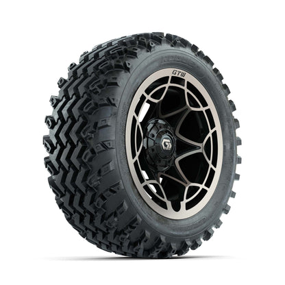 GTW® Nexus Black/Bronze 14 in Wheels with 23X10.00-14 Rogue All-Terrain Tires – Full Set