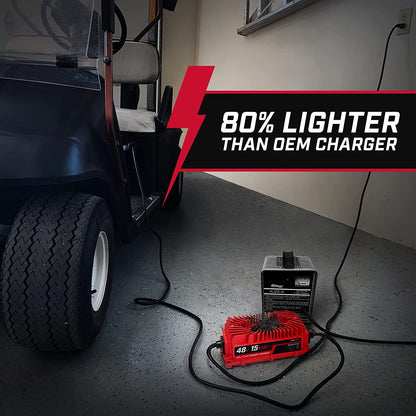 EZGO 48V Golf Cart Charger - RXV & TXT - Lead Acid - PRO VERSION