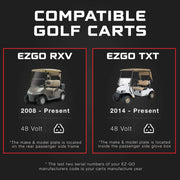 EZGO 48V Golf Cart Charger - RXV & TXT - Lead Acid - PRO VERSION