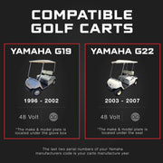 YAMAHA 48V Golf Cart Charger - G19 & G22 - Lead Acid - PRO VERSION