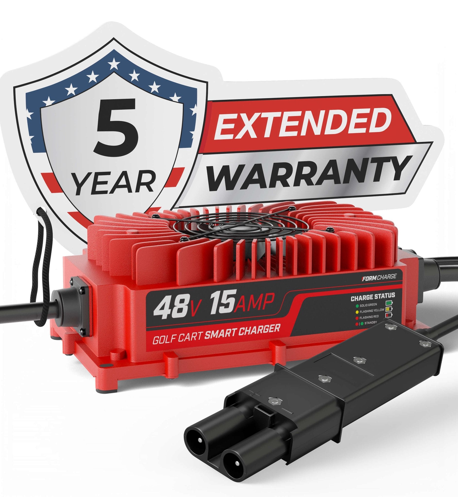 YAMAHA 48V Golf Cart Charger - G19 & G22 - Lead Acid - PRO VERSION