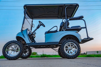MODZ® 14" Fury Chrome Wheels & Off-Road Tires Combo (Arisun X-Armory All-Terrain 23x10-14 Radial)