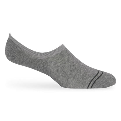Grey  No Show Socks - 3 Pack