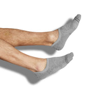 Grey  No Show Socks - 3 Pack