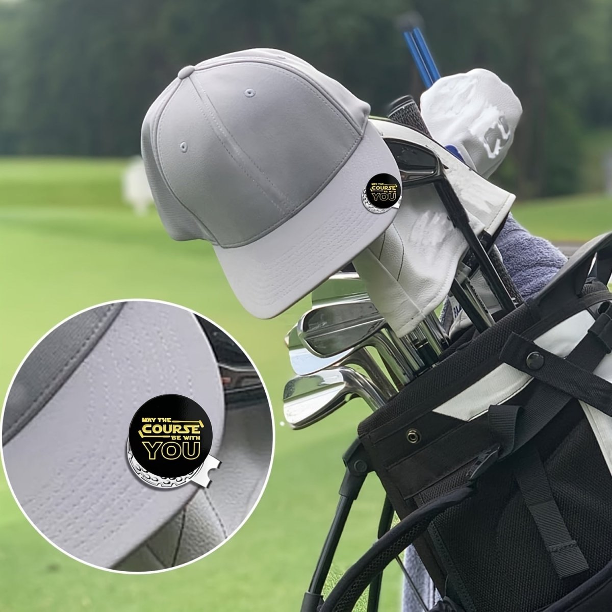 "May The Course Be With You" Golf Ball Marker