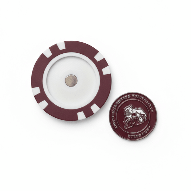 Officially Licensed Mississippi State Bulldogs Poker Chip Ball Marker