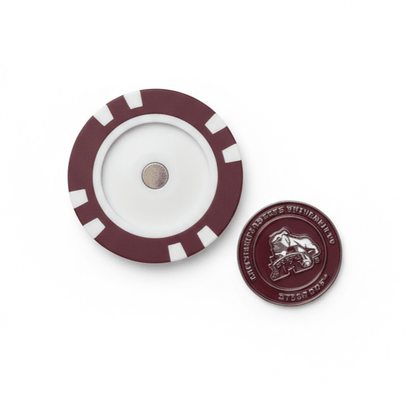 Officially Licensed Mississippi State Bulldogs Poker Chip Ball Marker