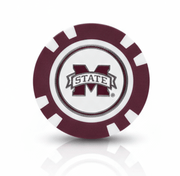 Officially Licensed Mississippi State Bulldogs Poker Chip Ball Marker
