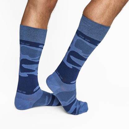 Navy Camo Socks 2-Pack