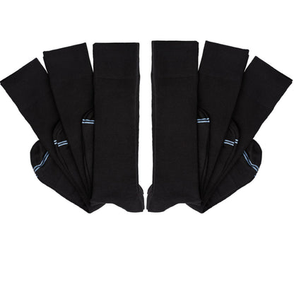 Nyx 6-Pack - Black Dress Socks