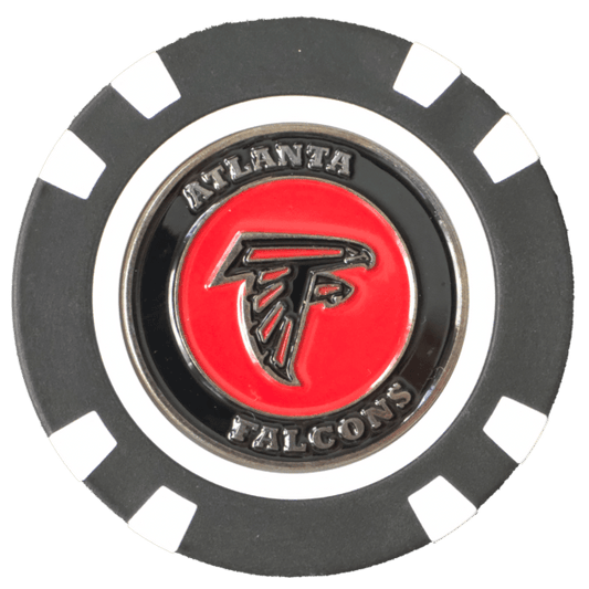Officially Licensed Atlanta Falcons Poker Chip Ball Marker