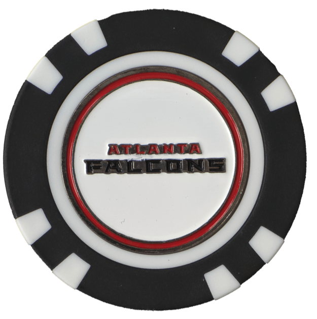Officially Licensed Atlanta Falcons Poker Chip Ball Marker