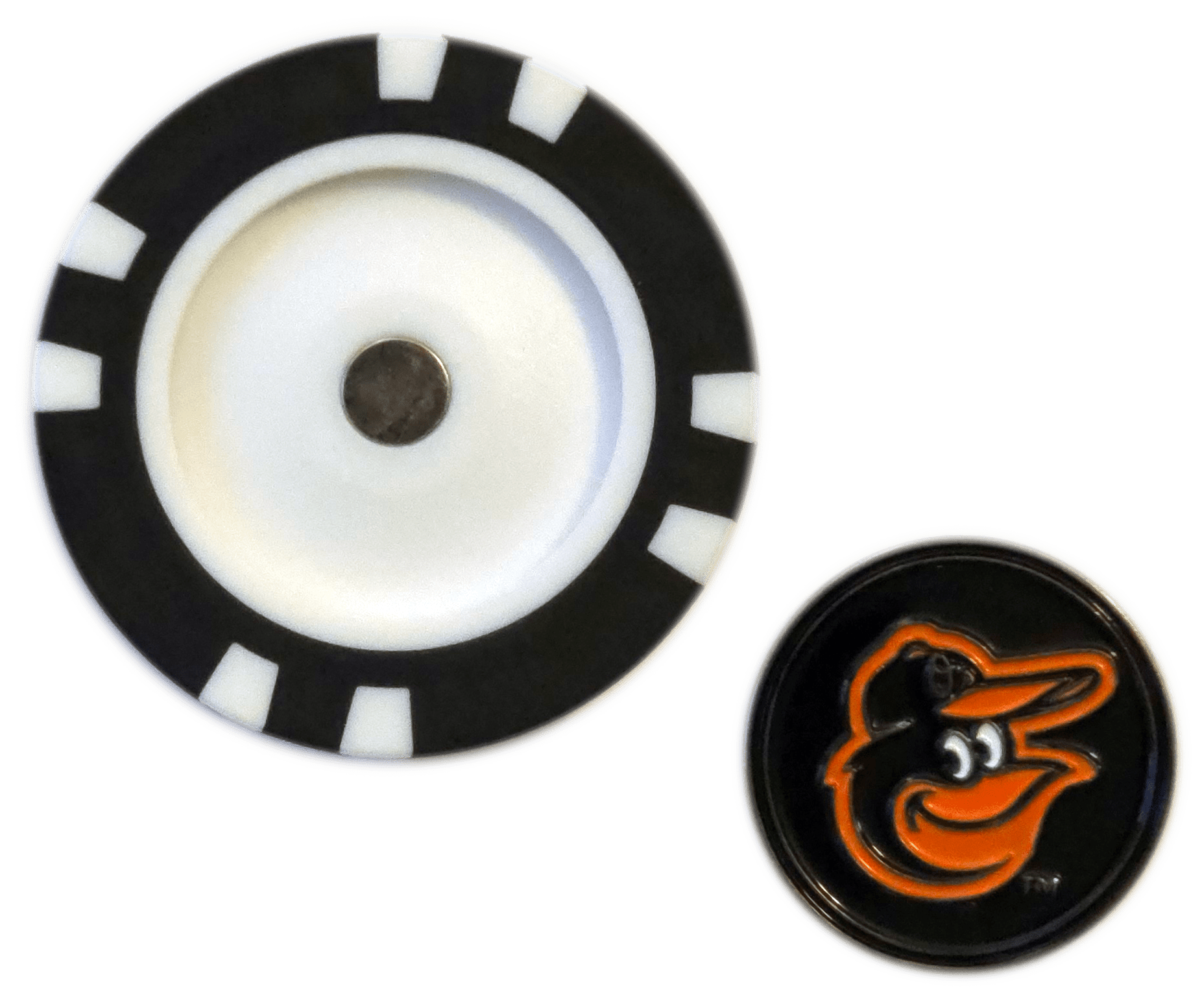 Officially Licensed Baltimore Orioles Poker Chip Ball Marker