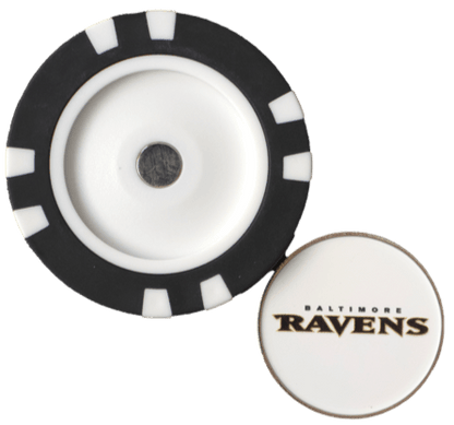 Officially Licensed Baltimore Ravens Poker Chip Ball Marker