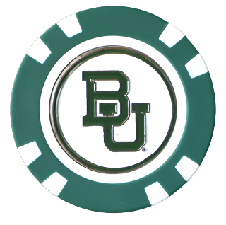 Officially Licensed Baylor Bears Poker Chip Ball Marker