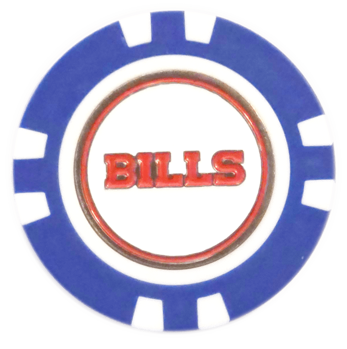 Officially Licensed Buffalo Bills Poker Chip Ball Marker
