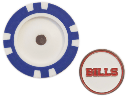 Officially Licensed Buffalo Bills Poker Chip Ball Marker
