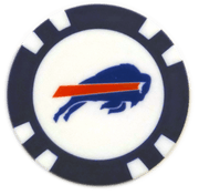 Officially Licensed Buffalo Bills Poker Chip Ball Marker