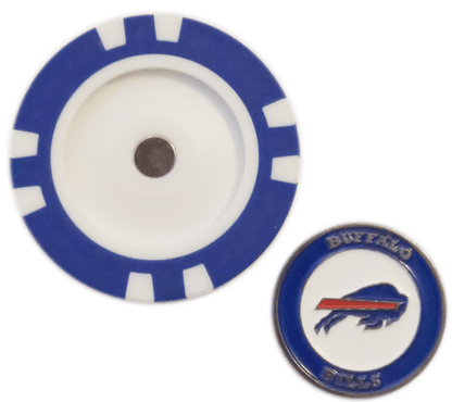 Officially Licensed Buffalo Bills Poker Chip Ball Marker