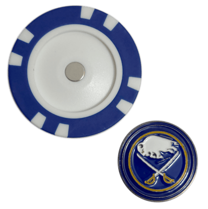 Officially Licensed Buffalo Sabres Poker Chip Ball Marker