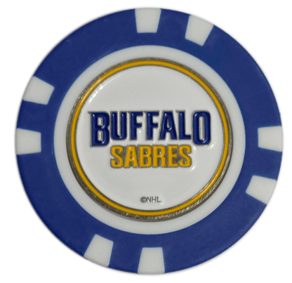 Officially Licensed Buffalo Sabres Poker Chip Ball Marker