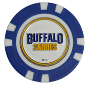 Officially Licensed Buffalo Sabres Poker Chip Ball Marker