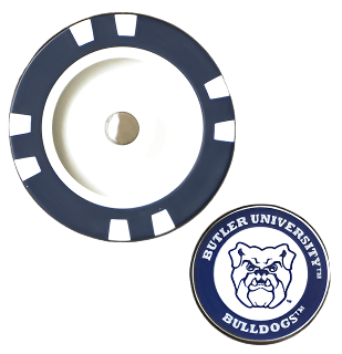 Officially Licensed Butler Bulldogs Poker Chip Ball Marker