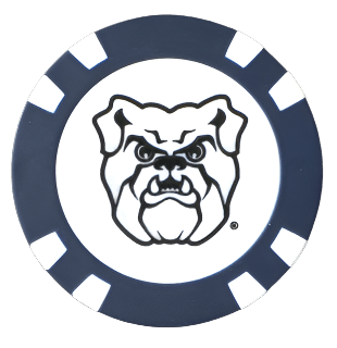 Officially Licensed Butler Bulldogs Poker Chip Ball Marker