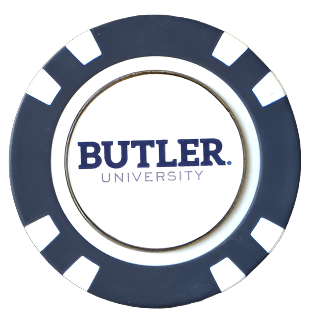 Officially Licensed Butler Bulldogs Poker Chip Ball Marker