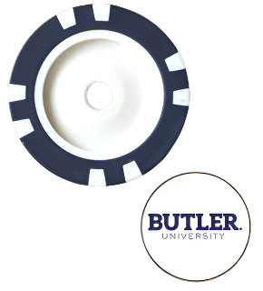 Officially Licensed Butler Bulldogs Poker Chip Ball Marker