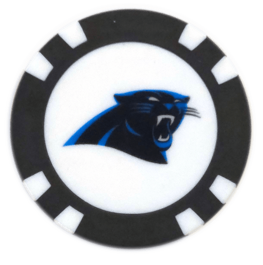 Officially Licensed Carolina Panthers Poker Chip Ball Marker