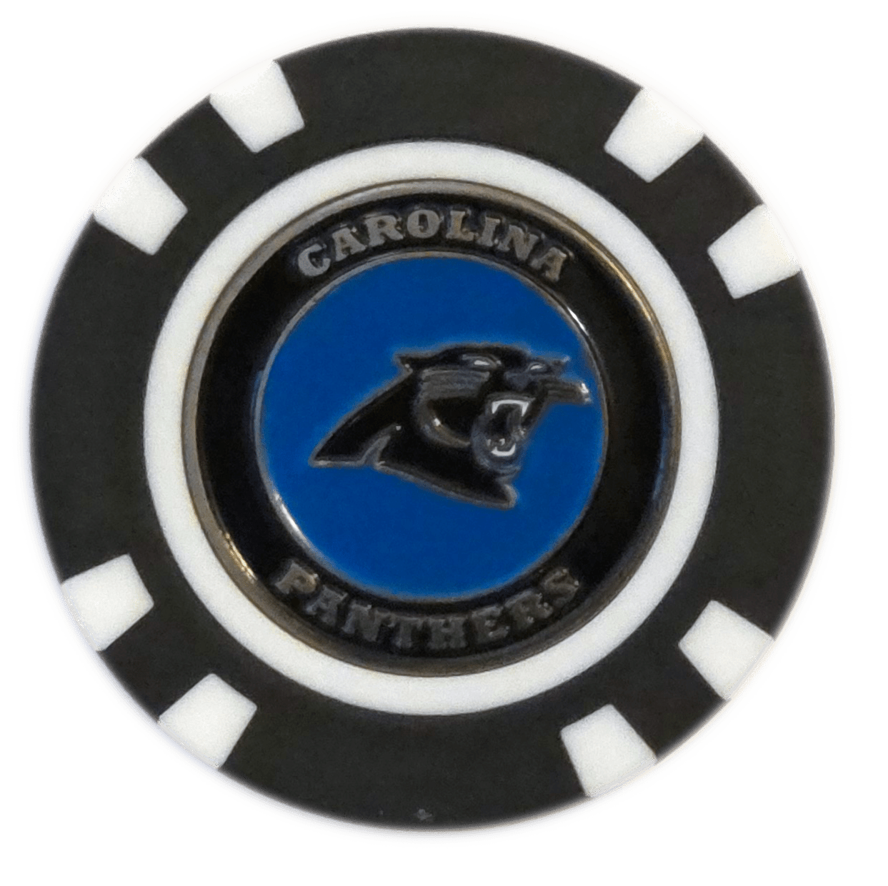 Officially Licensed Carolina Panthers Poker Chip Ball Marker