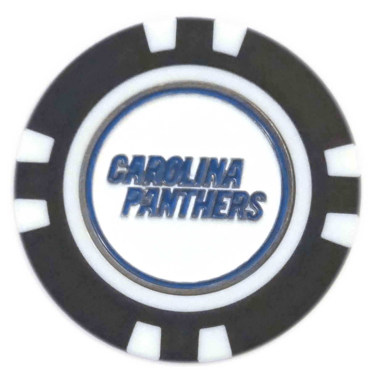 Officially Licensed Carolina Panthers Poker Chip Ball Marker
