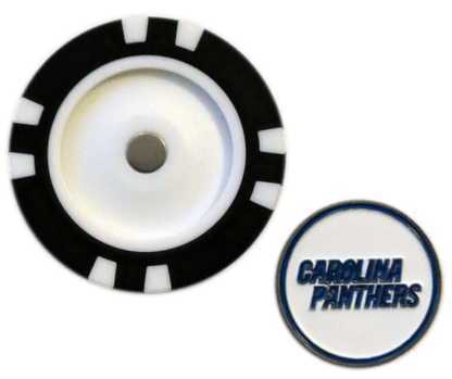 Officially Licensed Carolina Panthers Poker Chip Ball Marker