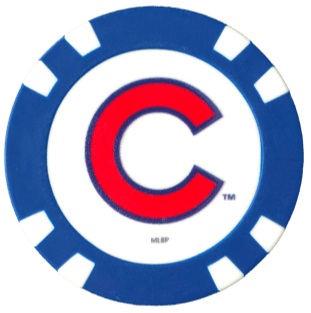 Officially Licensed Chicago Cubs Poker Chip Ball Marker