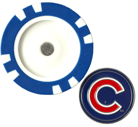 Officially Licensed Chicago Cubs Poker Chip Ball Marker