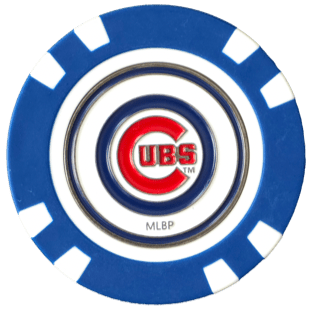 Officially Licensed Chicago Cubs Poker Chip Ball Marker