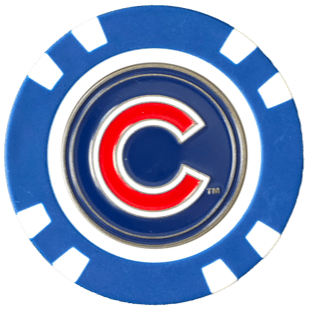 Officially Licensed Chicago Cubs Poker Chip Ball Marker