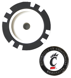 Officially Licensed Cincinnati Bearcats Poker Chip Ball Marker